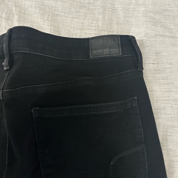 American Eagle Black Next Level Stretch Jeggings Size 16 - Picture 3 of 5
